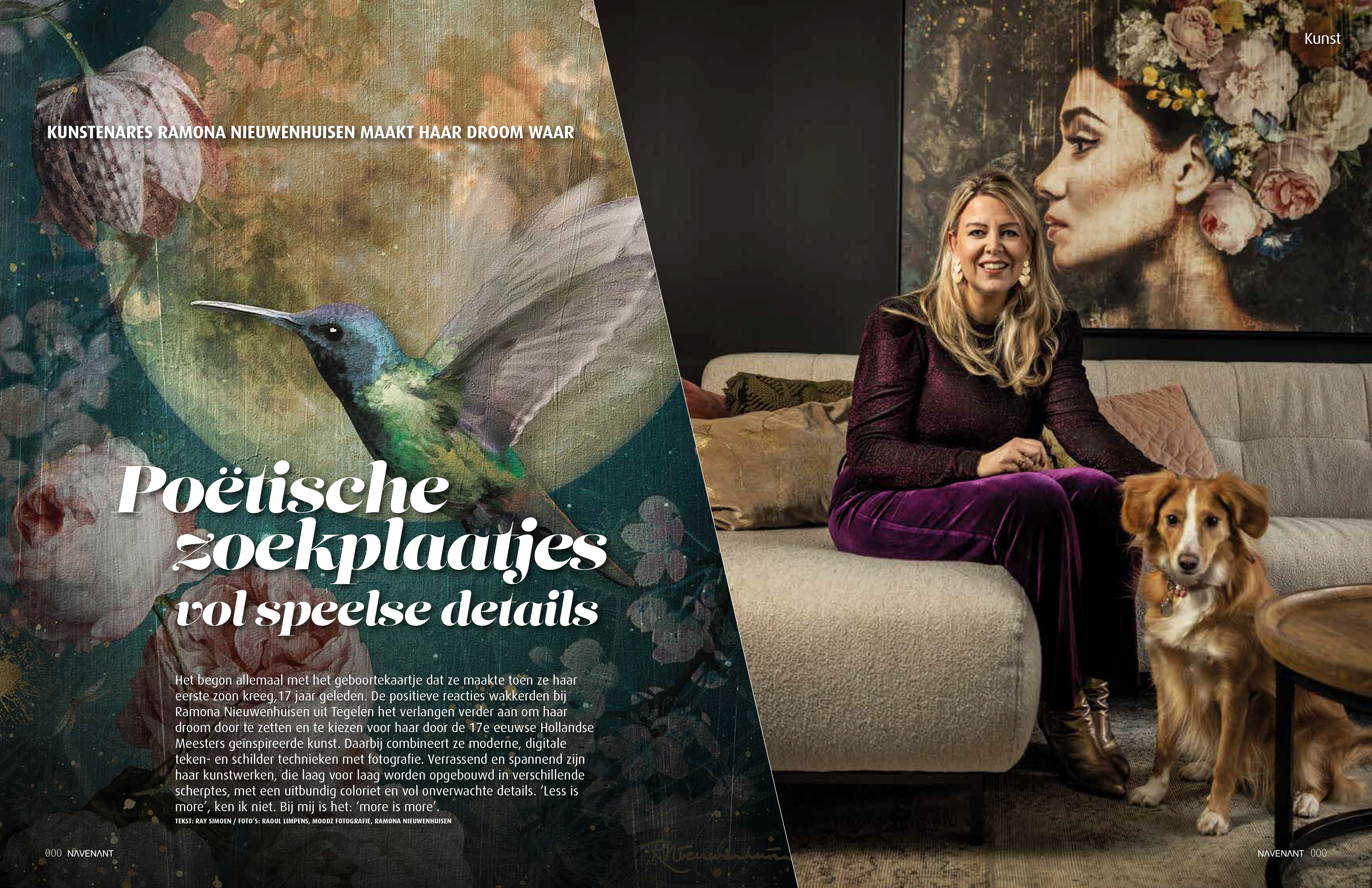 Ramona Nieuwenhuisen Navenant Magazine