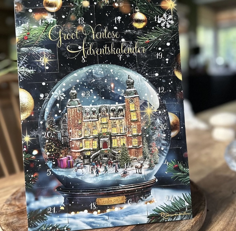 Printed Groot Venlose Adventkalender designed by Ramona Nieuwenhuisen