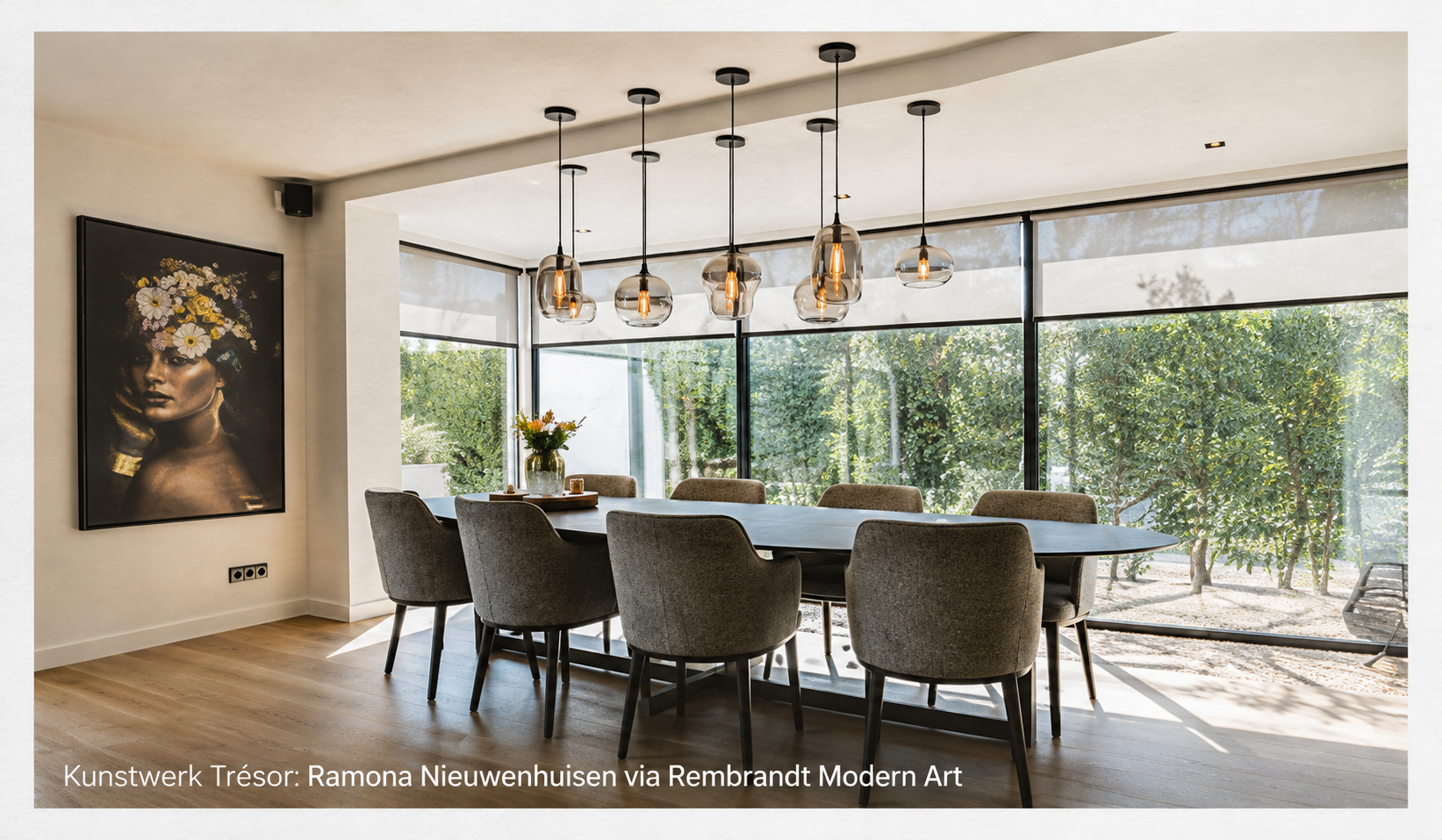 Trésor by Ramona Nieuwenhuisen in a dining room